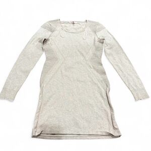 Victoria's Secret Beige Knit Long Sleeve Dress